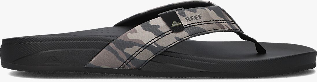 REEF zwarte reef teenslippers cushion spring