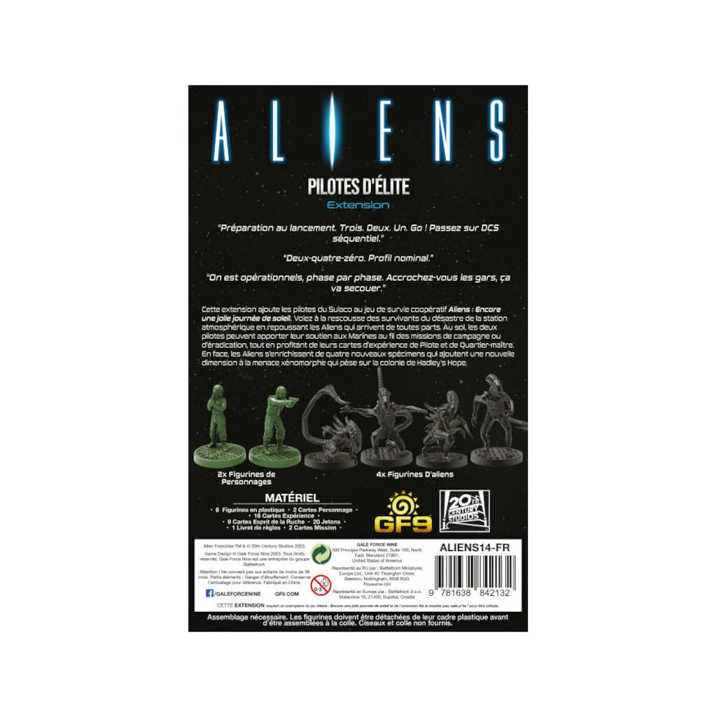 Aliens : Pilotes d'Élite