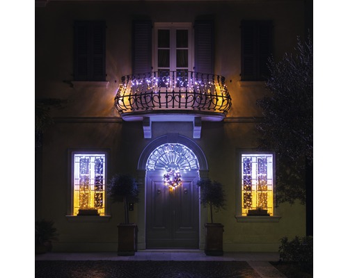 Twinkly LED-lichtsnoer, 190 LED's, warm wit, koel wit, amber, incl. Wi-Fi en app-bediening