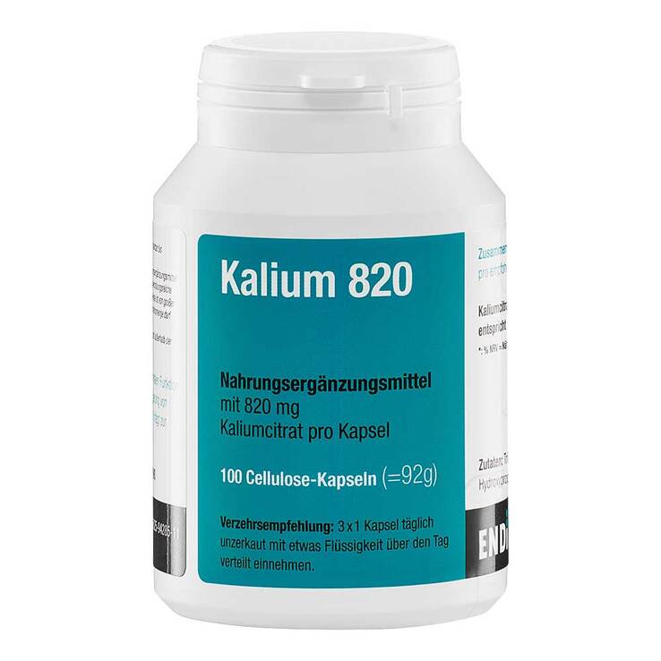 Kalium 820 Kapseln, 100 St