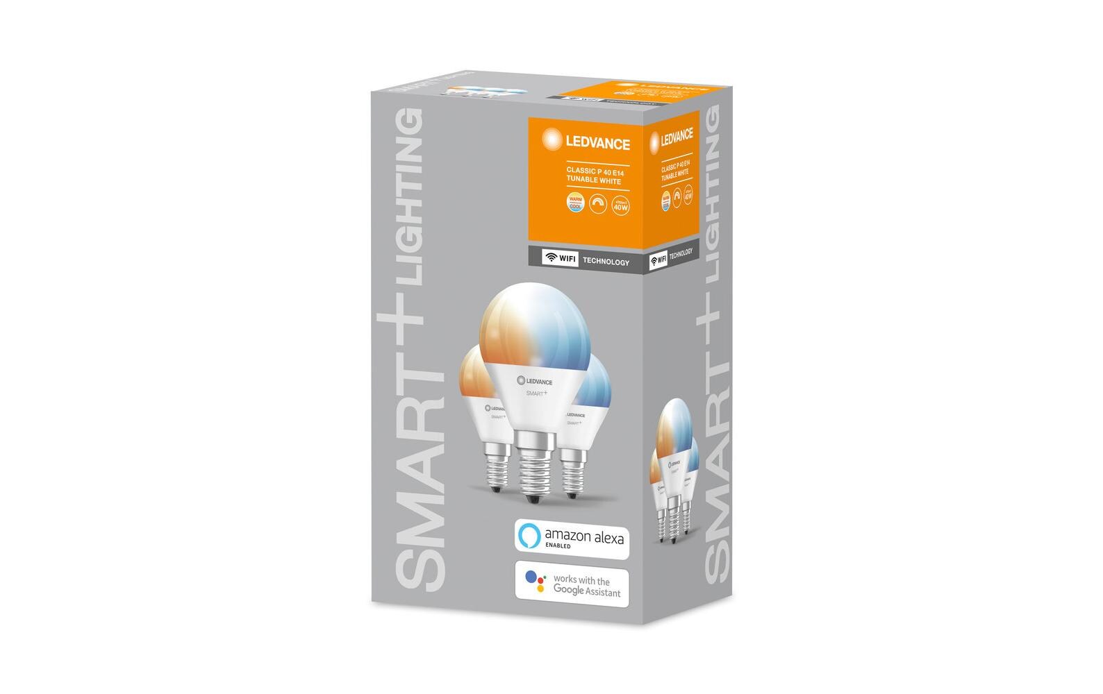 Leuchtmittel SMART+ Classic Mini Bulb, 5W, E14Smart Leuchtmittel mit WiFi- Technologie