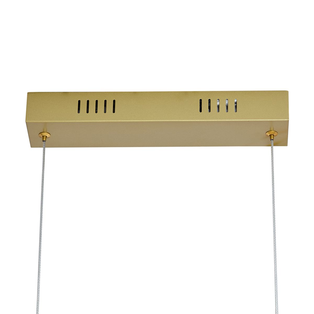 Design hanglamp goud langwerpig 3-staps dimbaar - Krisscross