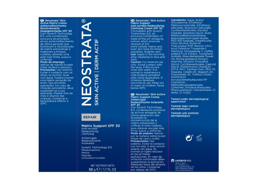 CREME NEOSTRATA SKIN ACTIVE MATRIX SPF30 50G