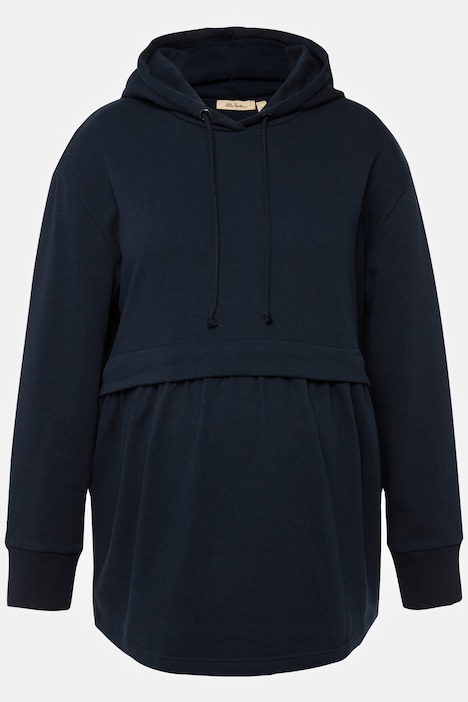 Bellieva Hoodie, GOTS, A-Line, Still-Funktion, Kapuze, Langarm, Biobaumwolle