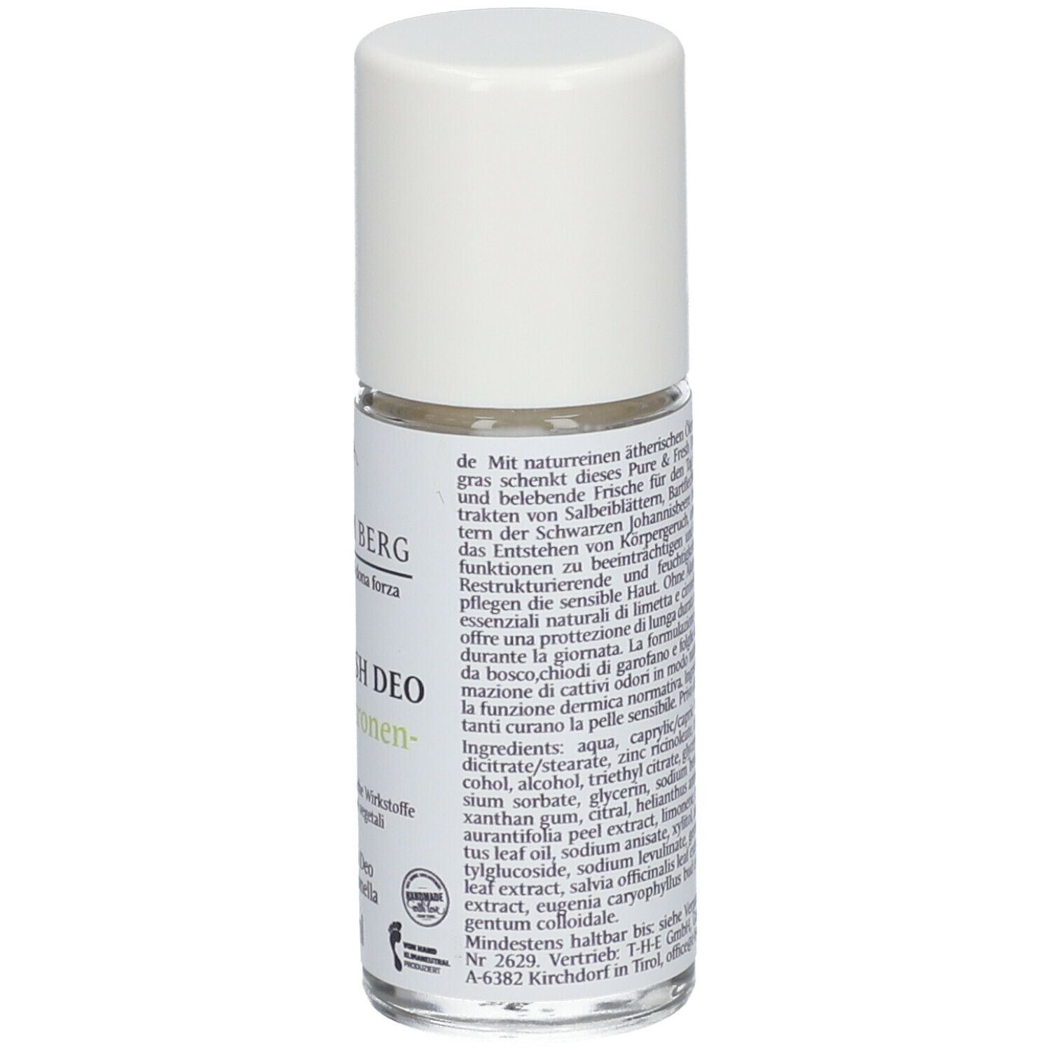 GUTES VOM BERG PURE & FRESH DEO Limette / Zitronengras