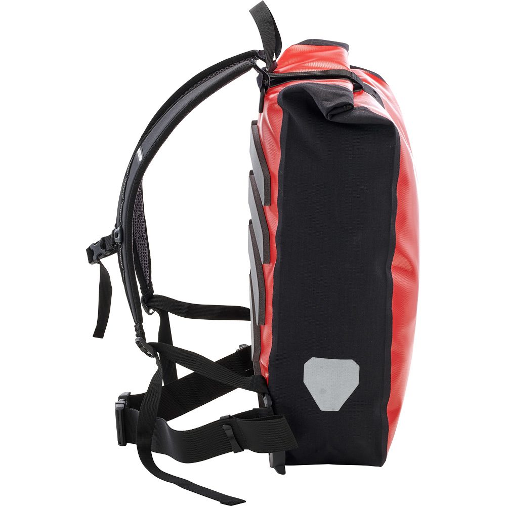 Ortlieb Messenger-Bag 39l Bike Rucksack red black