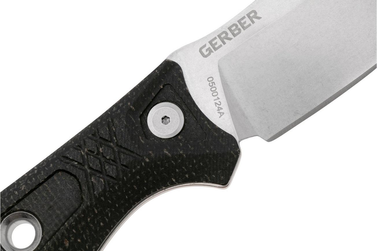 Gerber Convoy 1066483 Morel Brown Micarta, vaststaand mes