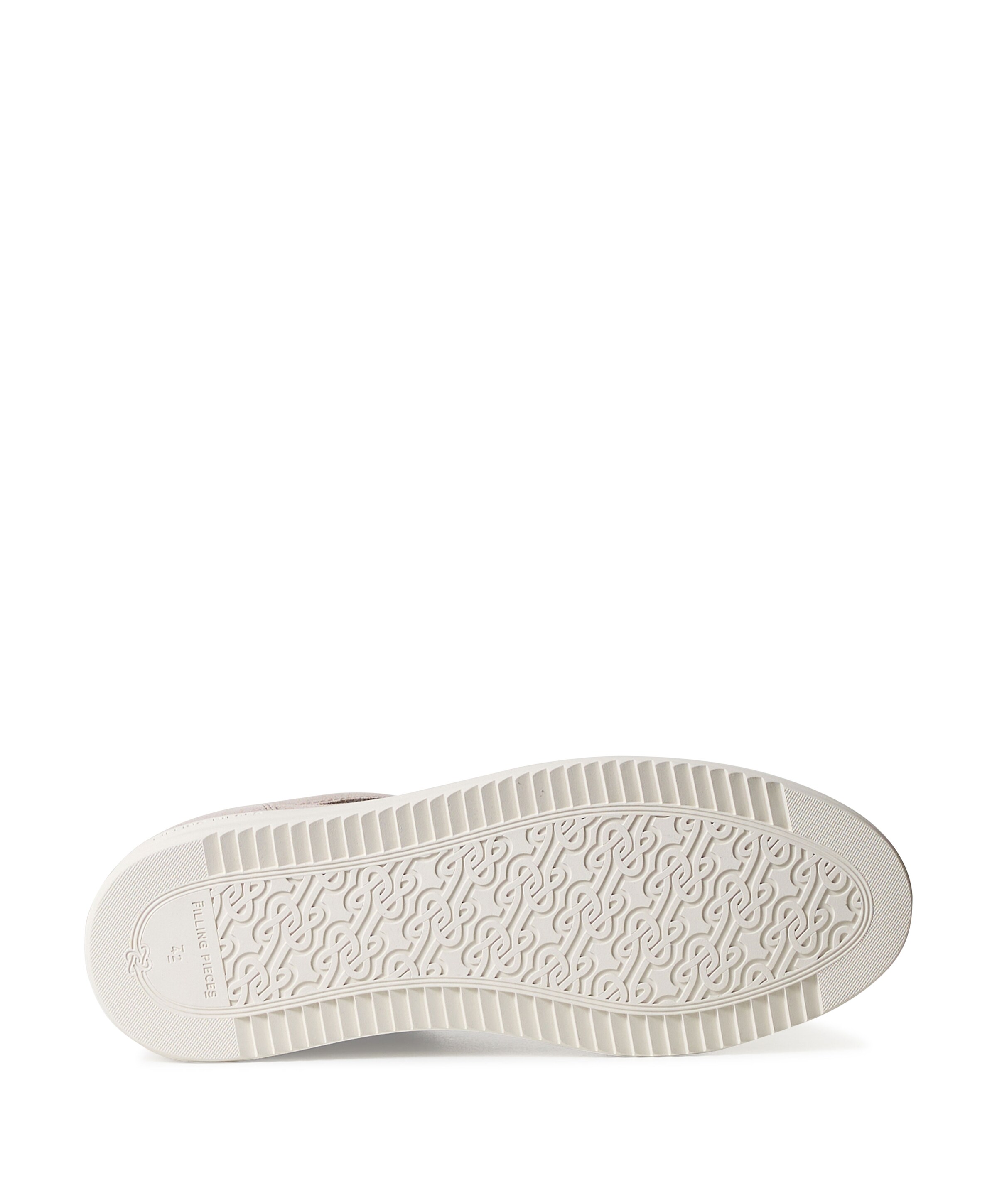 Filling Pieces Low Top Suede heren sneakers grijs