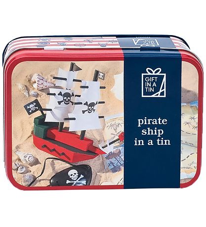 Gift In A Tin Bygges?t - Build - Pirate Ship In A Tin
