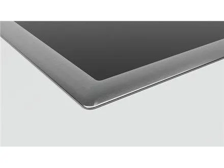 Bosch Serie | 2 PKE645CA2E - Keramisk kogeplade - 4 plader - Niche - bredde: 56 cm - dybde: 49 cm - med rustfrit stål-pynt - sort/rustfrit stål