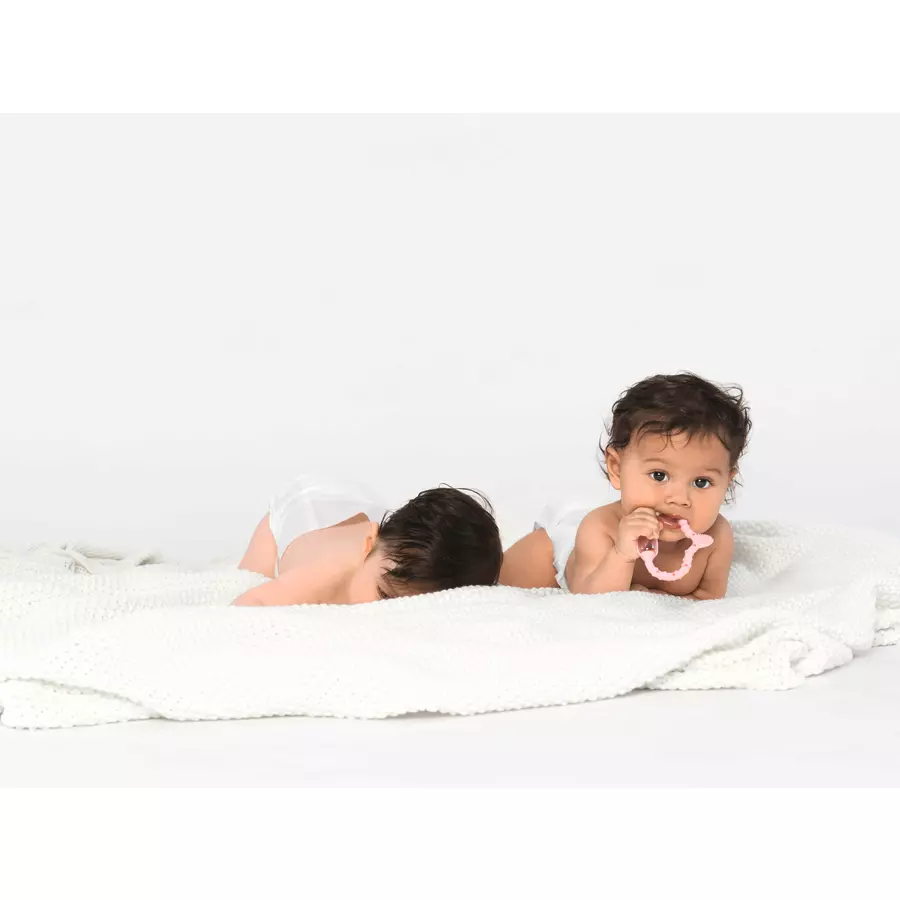 CURAPROX baby Beißring 0 - 24 Monate in rosa