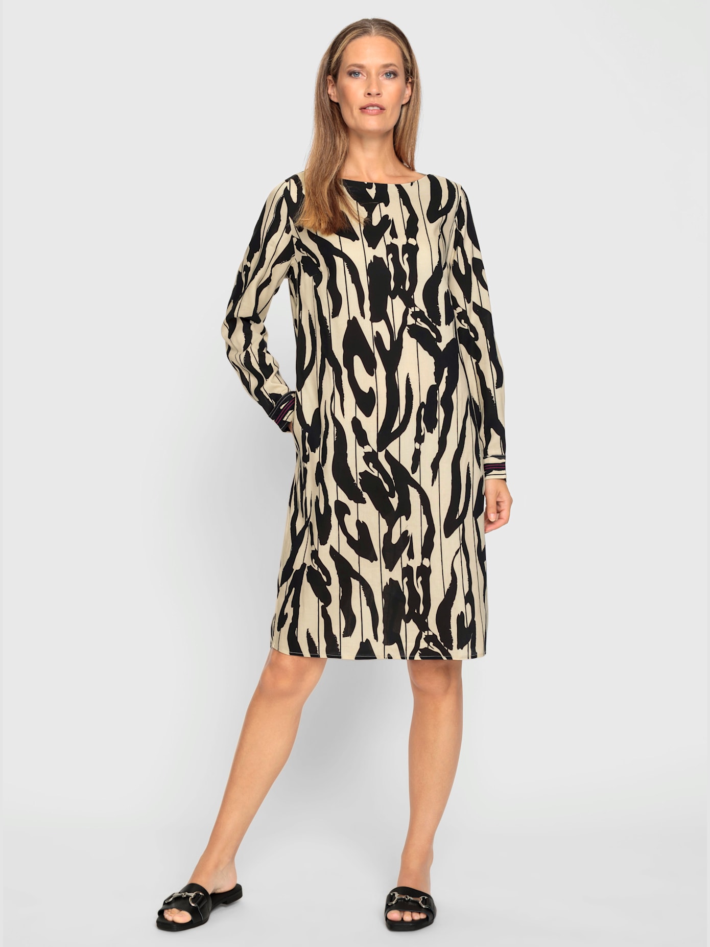 Robe imprimée pure viscose