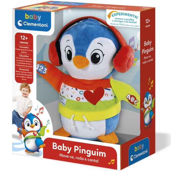 Clementoni Baby Pinguim da Neve