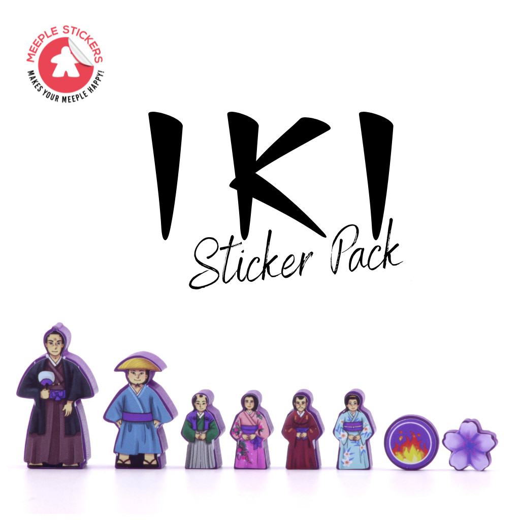 Iki - Set d'autocollants