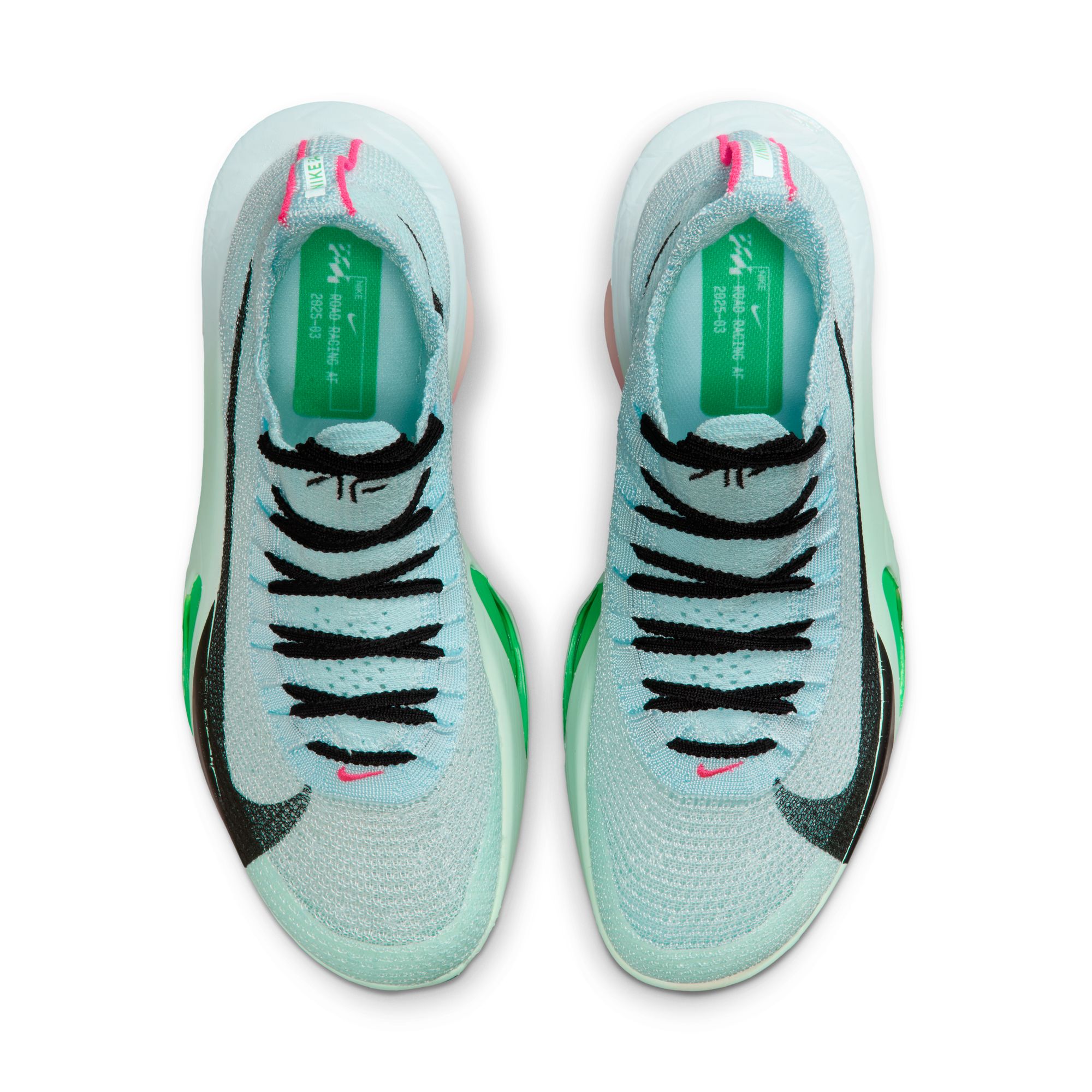 Alphafly 3 Dame 400/Glacier Blue/Mint Foam/Green Shock/Black