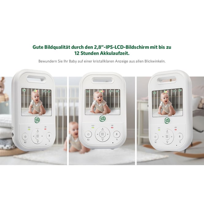 Leap Frog - Video Babyphone 2,8 Zoll - weiß