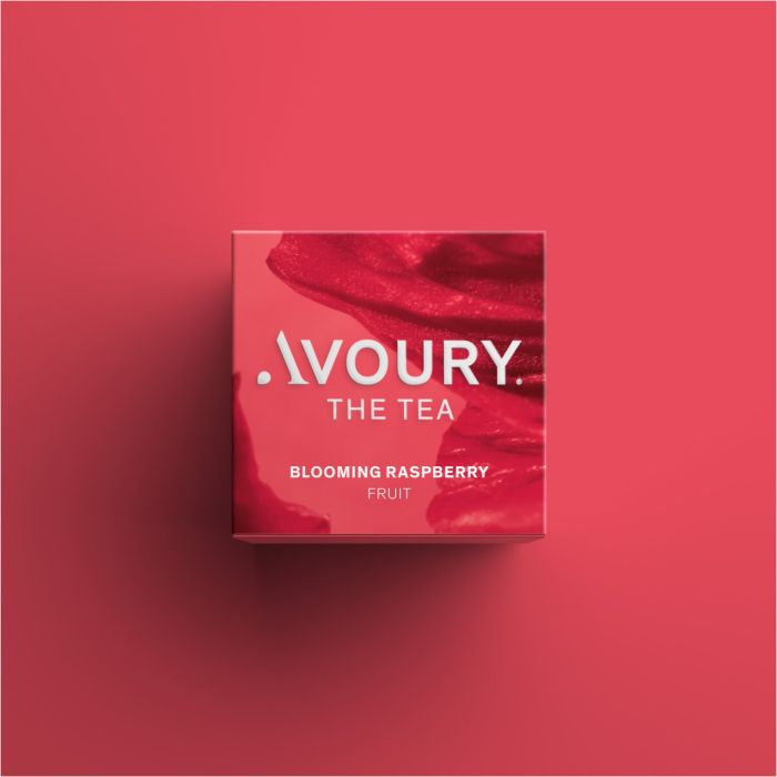 Avoury Tee BLOOMING RASPBERRY, 8 Kapseln