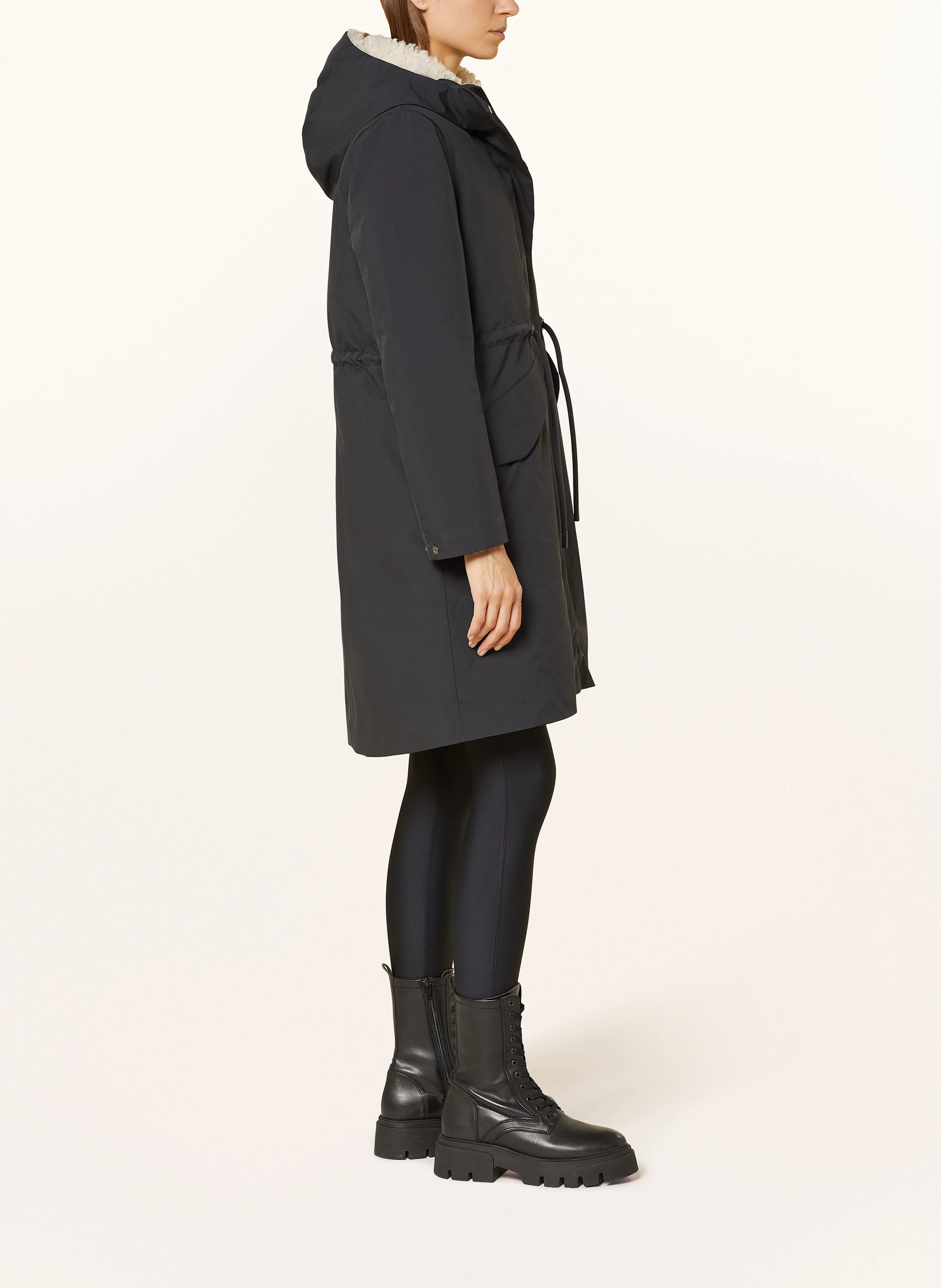 SAVE THE DUCK Parka GRIN NOELLE mit abnehmbarem Kunstfell