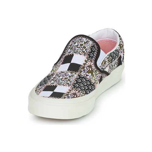 Vans - Classic Slip-On - Noir / Blanc / Rose