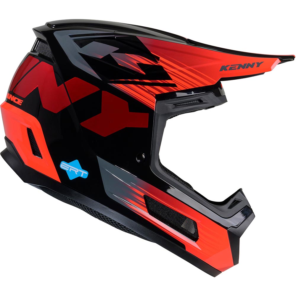 Kenny - Casque Performance Graphic Noir / Orange