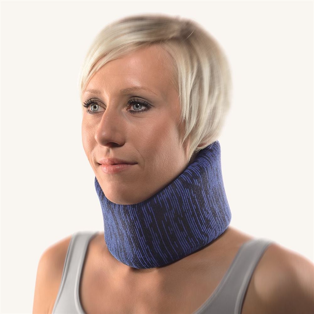 BORT Cervicalstütze Eco 5.5cm/-45cm blau/schwarz 1 Stk