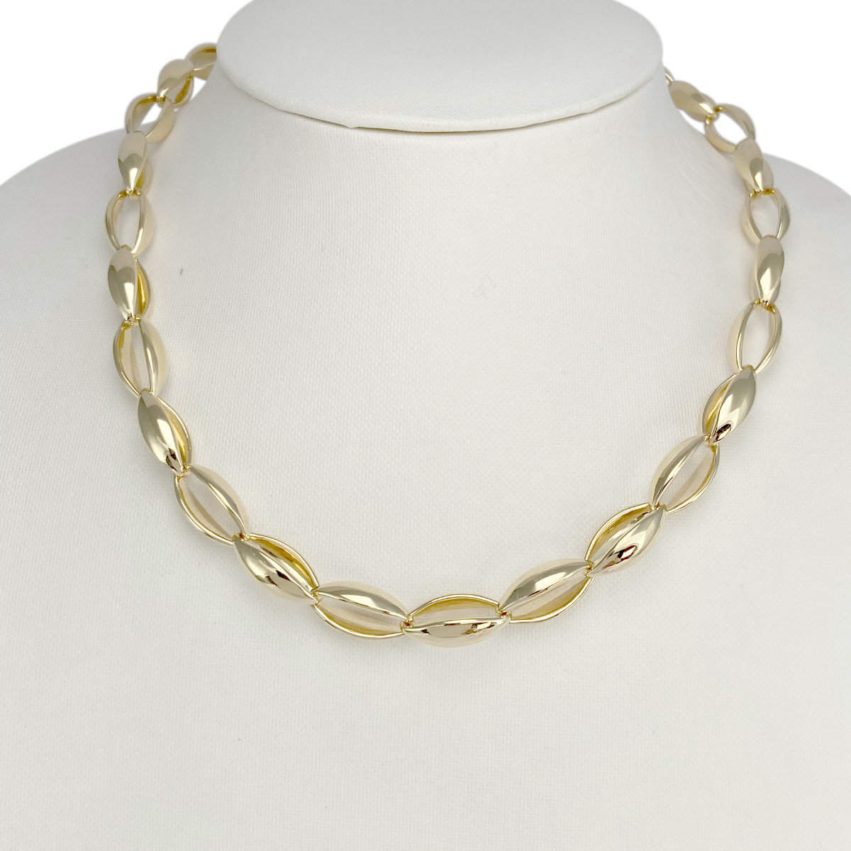 Collier d'occasion or 750 jaune 45 cm