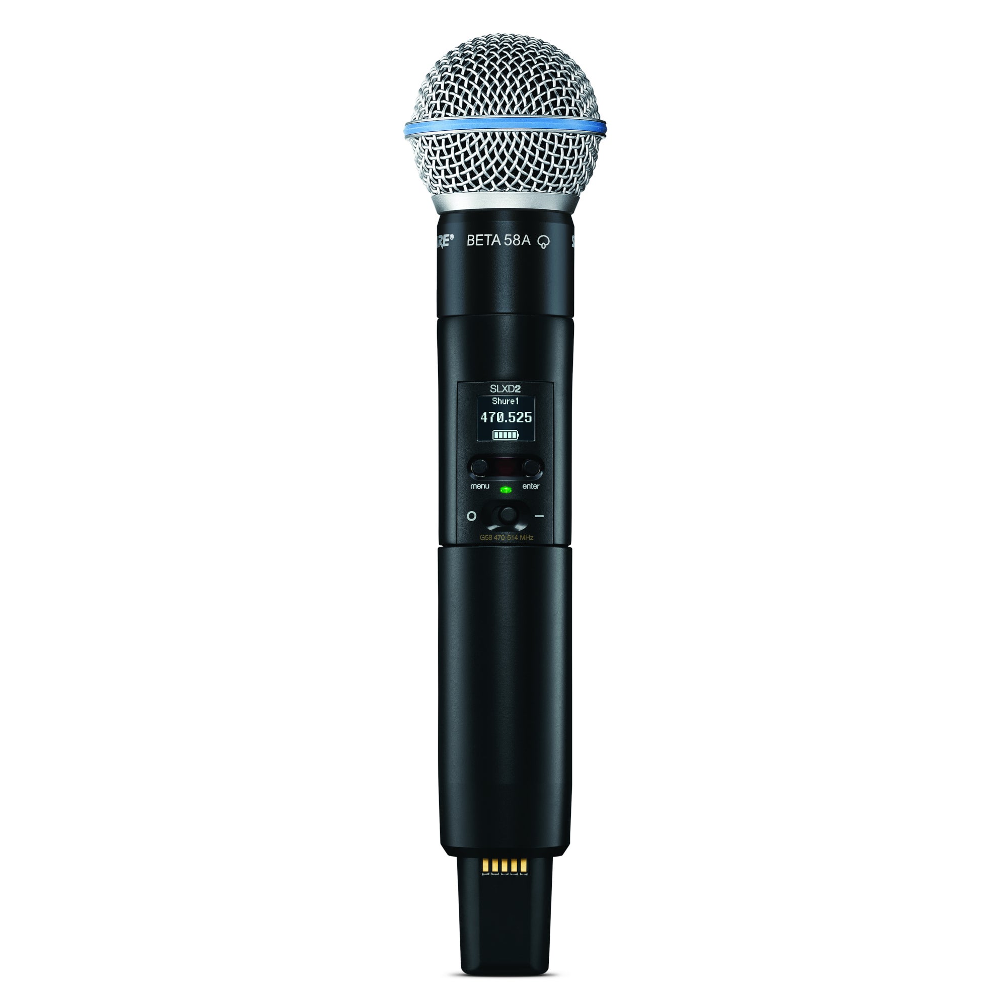 Shure SLXD24/B58-J53 handheld draadloos (562 - 606 MHz)