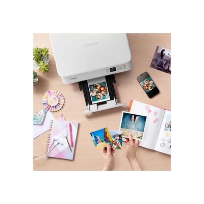 Canon PIXMA TS5351i - imprimante multifonction jet d'encre couleur A4 - Wifi, Bluetooth, USB 2.0 - blanc