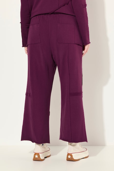 Sweat-Culotte, Ziernähte, Elastikbund, Biobaumwolle