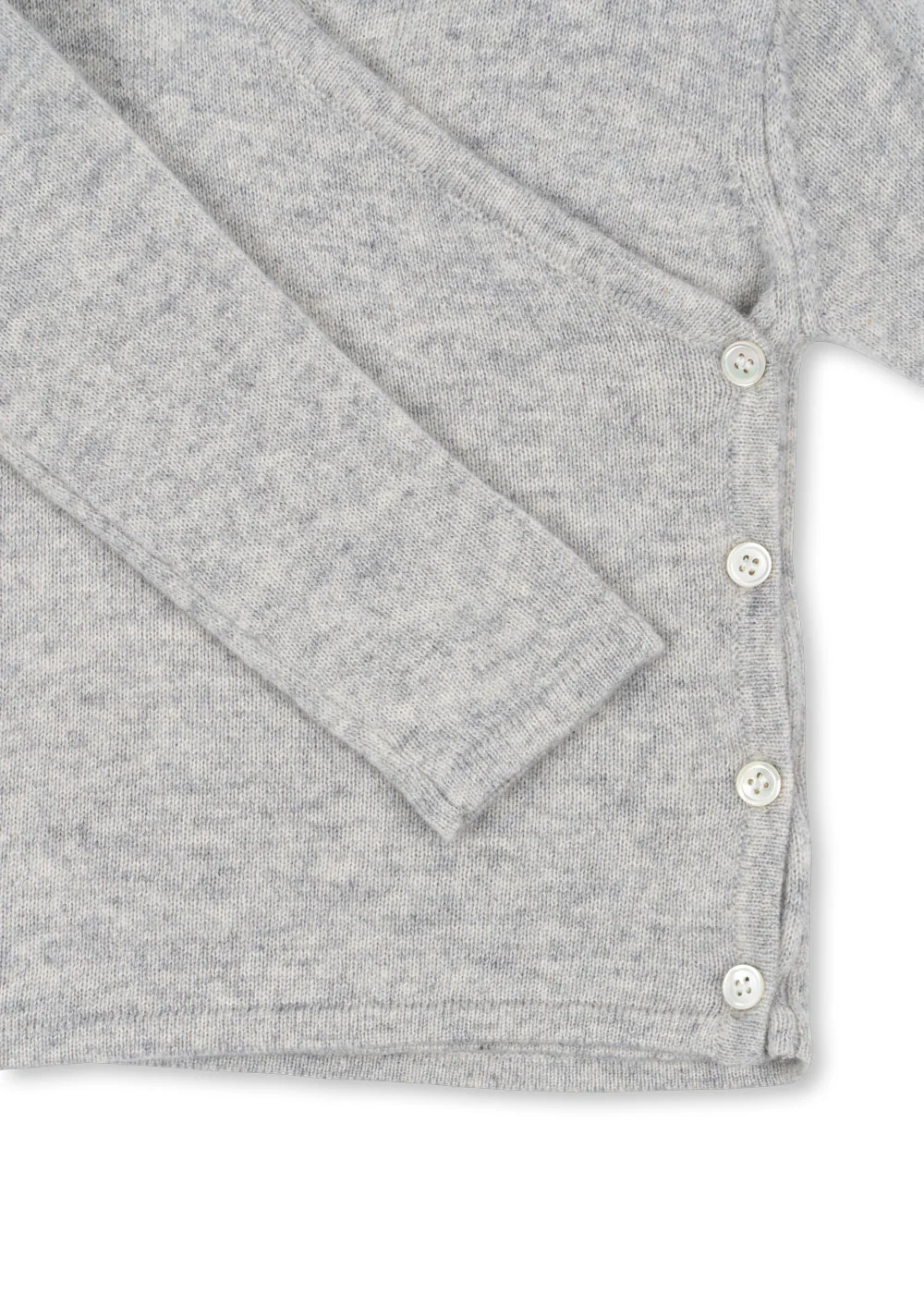 dio cashmere sæt - LIGHT GREY MELANGE - 3M