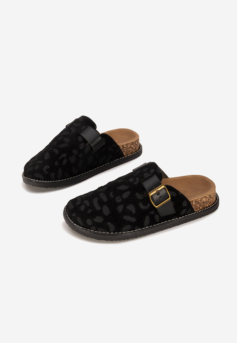 Sabots femme noirs Taneka