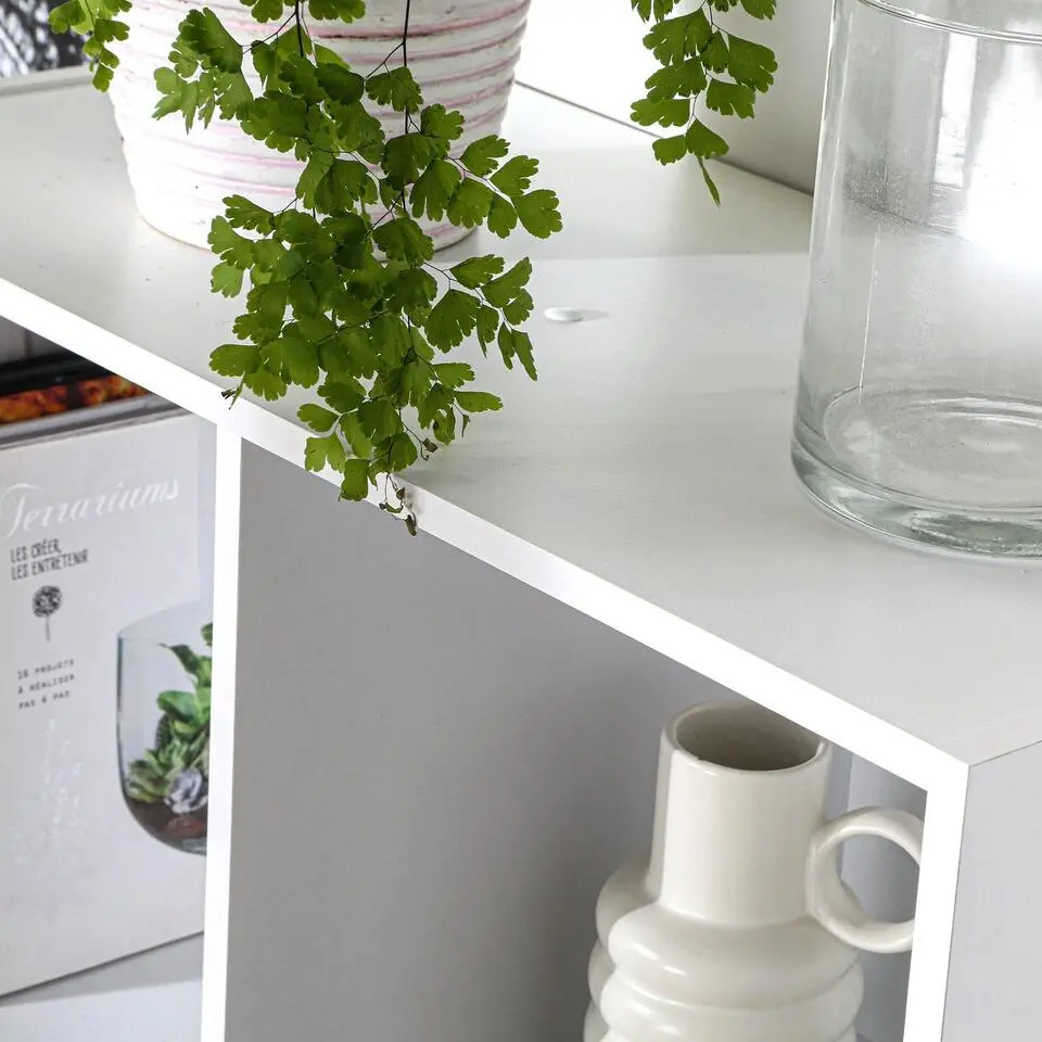 CALICOSY - Opbergplank - Wit - 123x29.5x62 cm