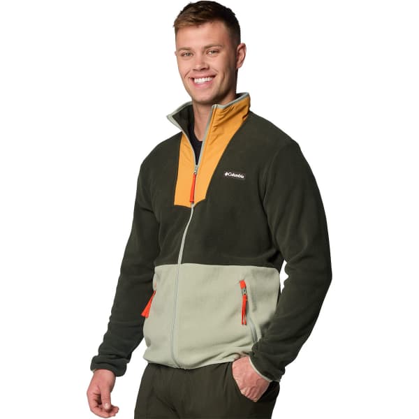 Veste polaire COLUMBIA SEQUOIA GROVE FULL ZIP FLEECE GREENSCAPE/SUNSTONE/SAFARI/SPICY PULLS