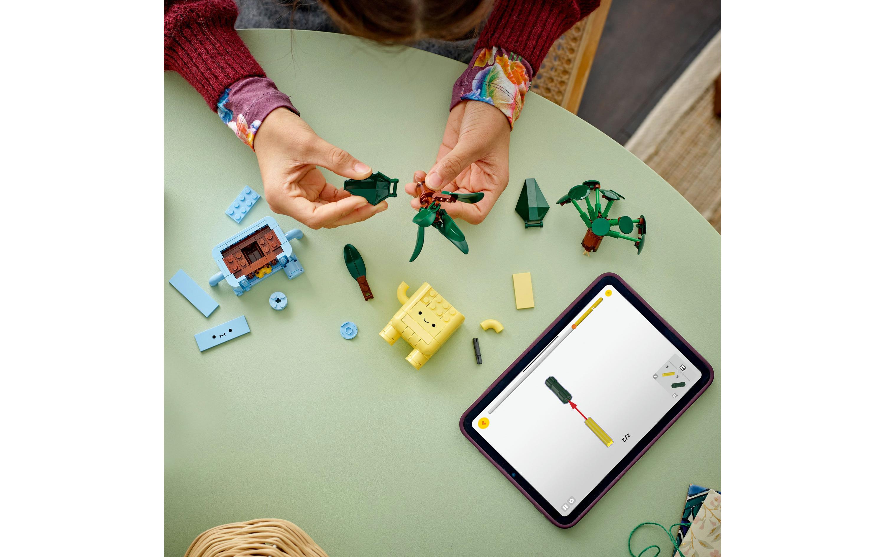 Icons Botanicals Fröhliche Pflanzen 10349Bauset für kreative Kinder