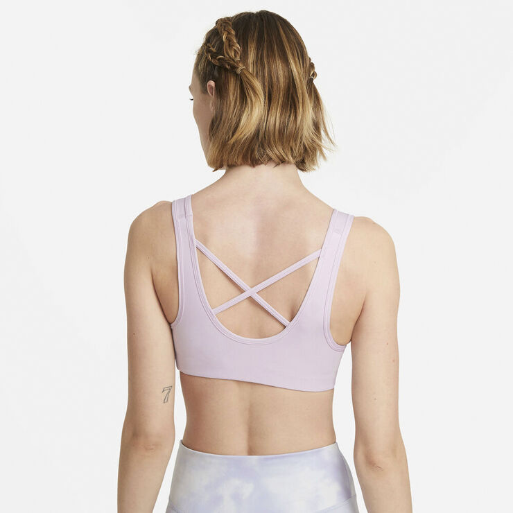 Nike Swoosh Icon Clash Medium Support Sports Bh Pink