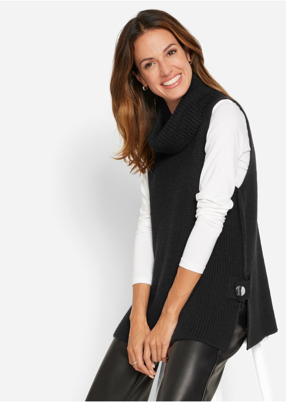 Pull sans manches