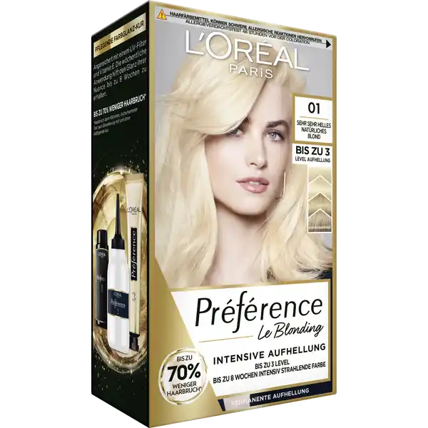 Le Blonding 01 sehr sehr helles natürliches Blond
