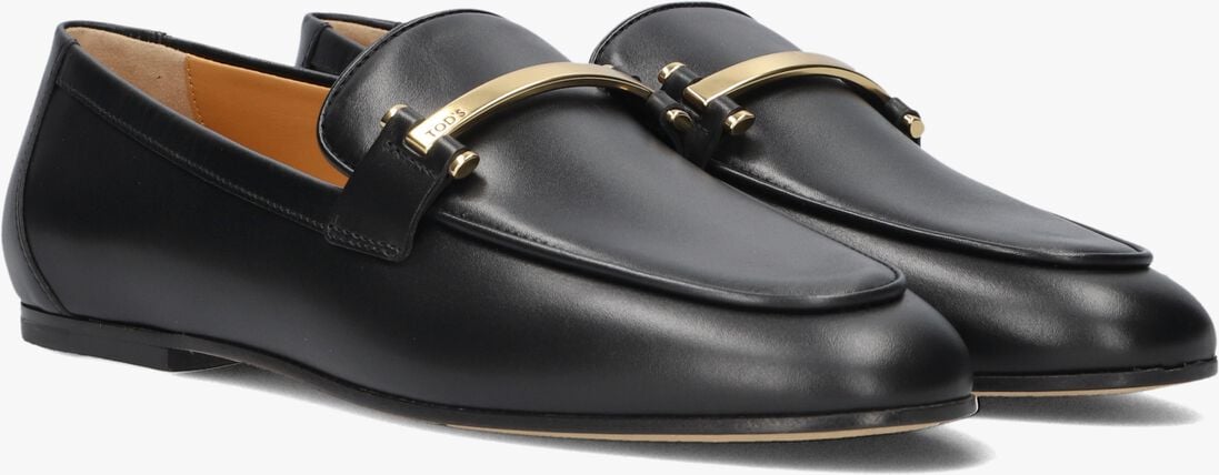 zwarte tod's loafers barretta attacchi