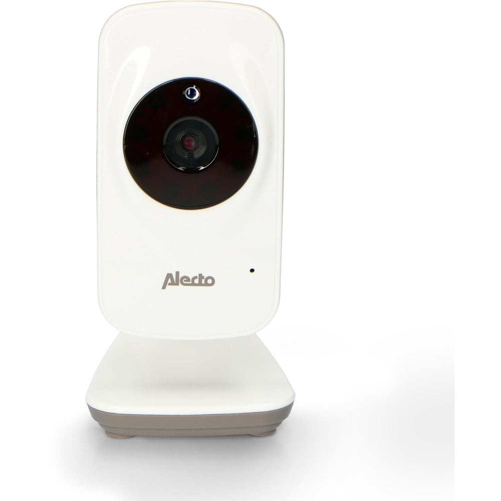 Køb Alecto White/Taupe Video Babyalarm 2,4 Tommer Farve Display