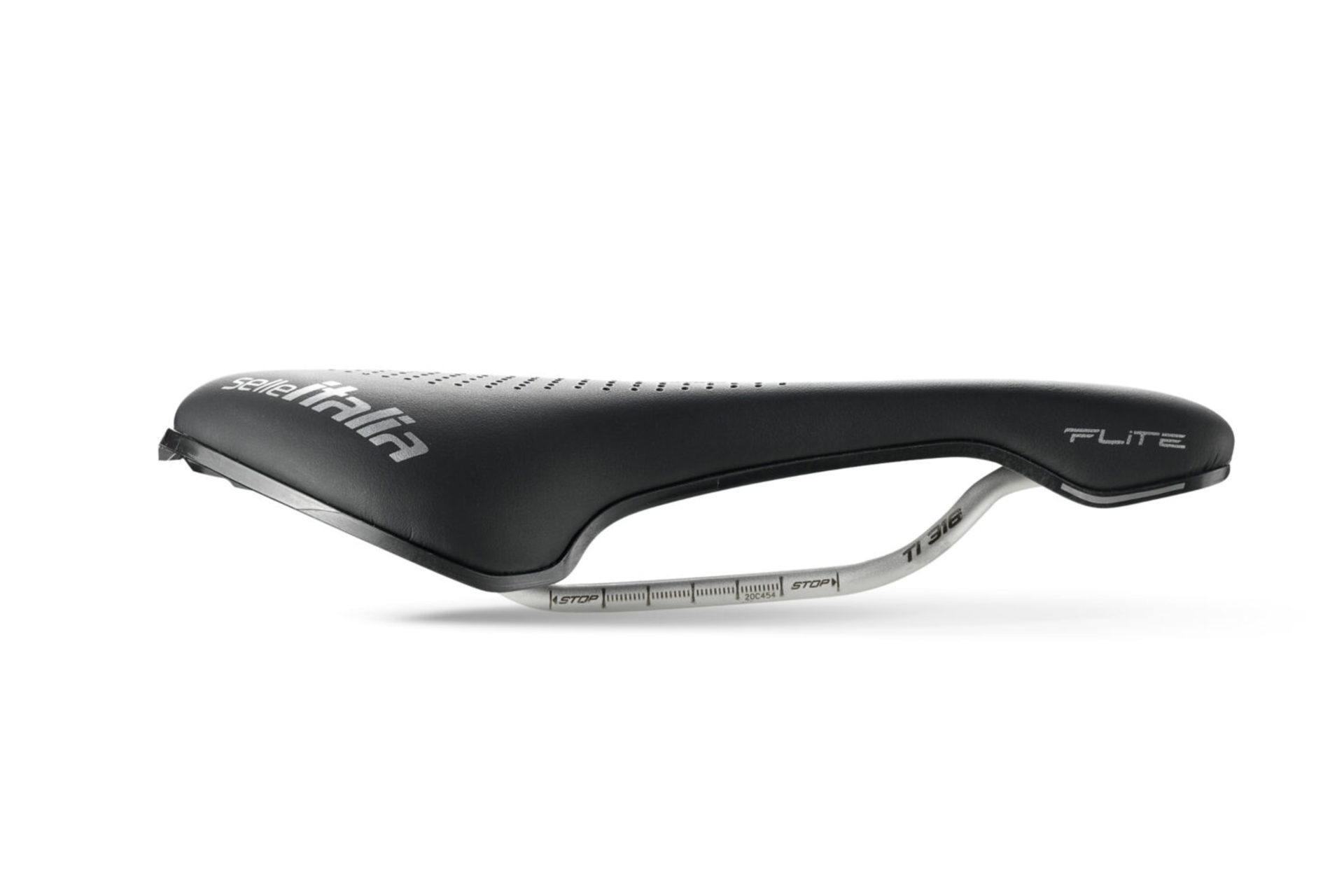Selle Italia MAX FLITE Boost L3 Gel TI 316 Superflow Zadel Zwart