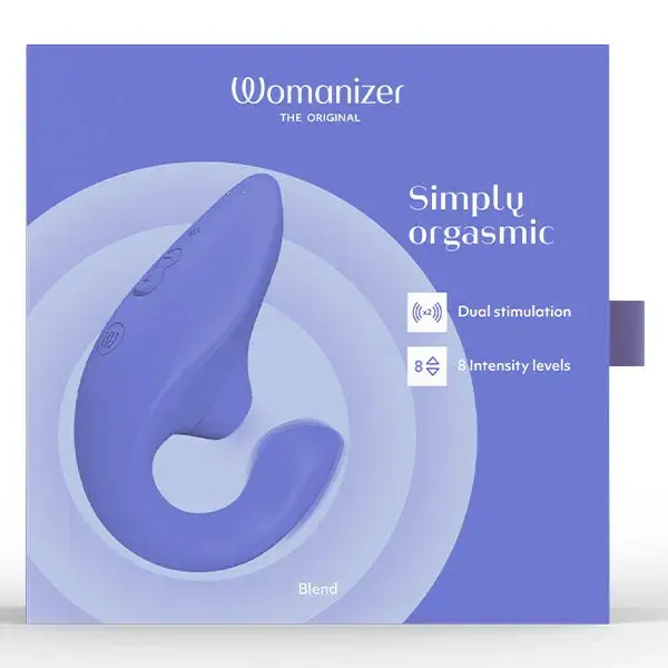 Womanizer Blend Azul Vibrante Dupla Estimulação