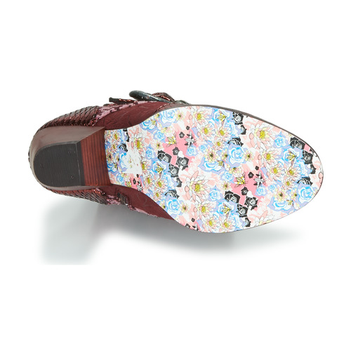 Irregular Choice - TOO HEARTS - Bordeaux