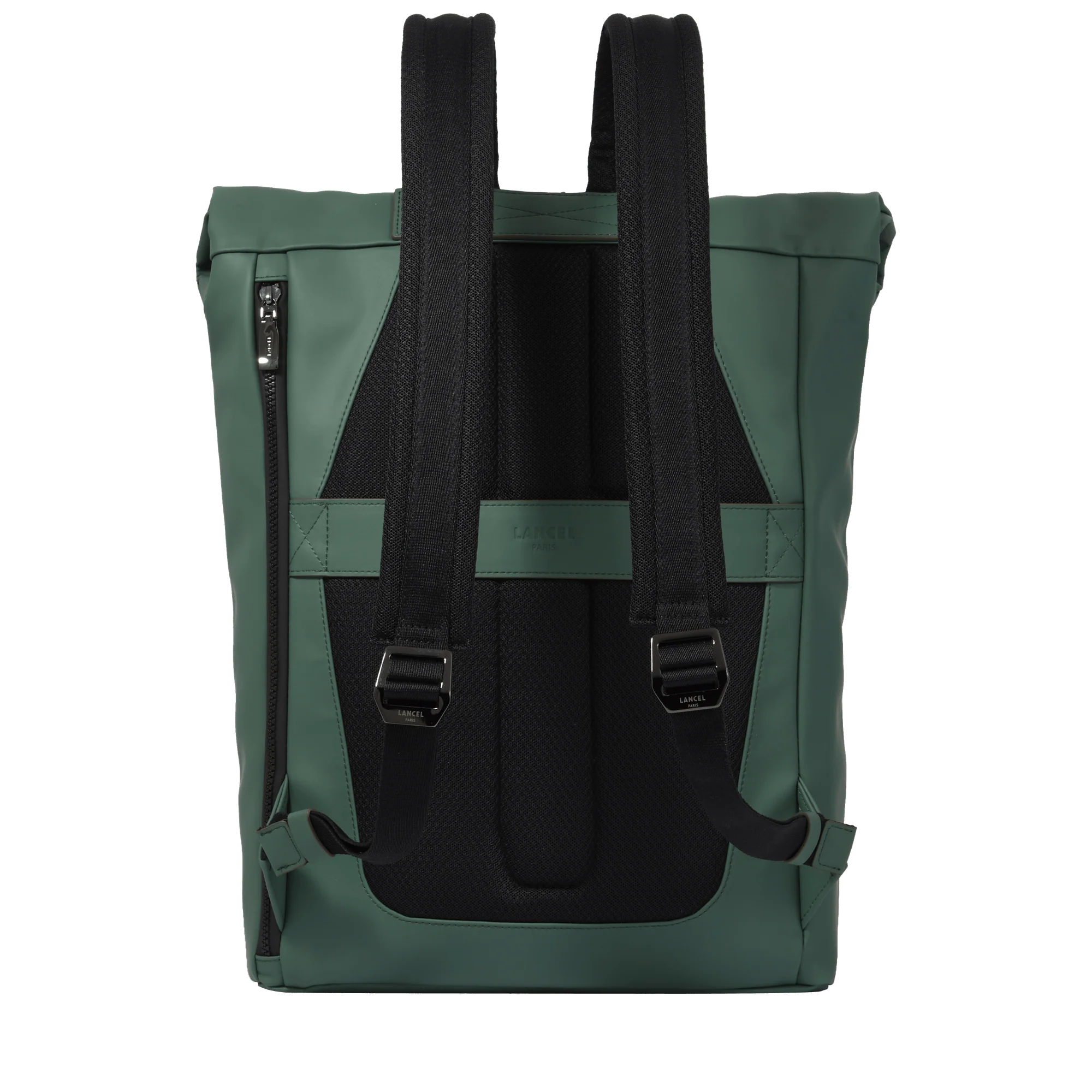 Roll-top backpack Victor de Lancel-Jade Fonce