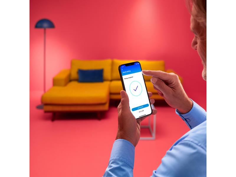 WiZ Leuchtmittel 7W (60W) E27 A60 Tunable White Einzelpack Smartes Leuchtmittel, steuerbar über Bluetooth, Matter, WLAN