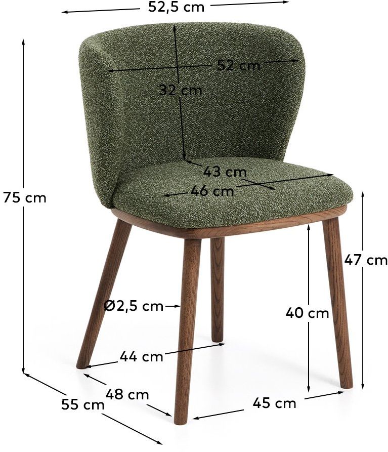 Kave Home   Ciselia Eetkamerstoel