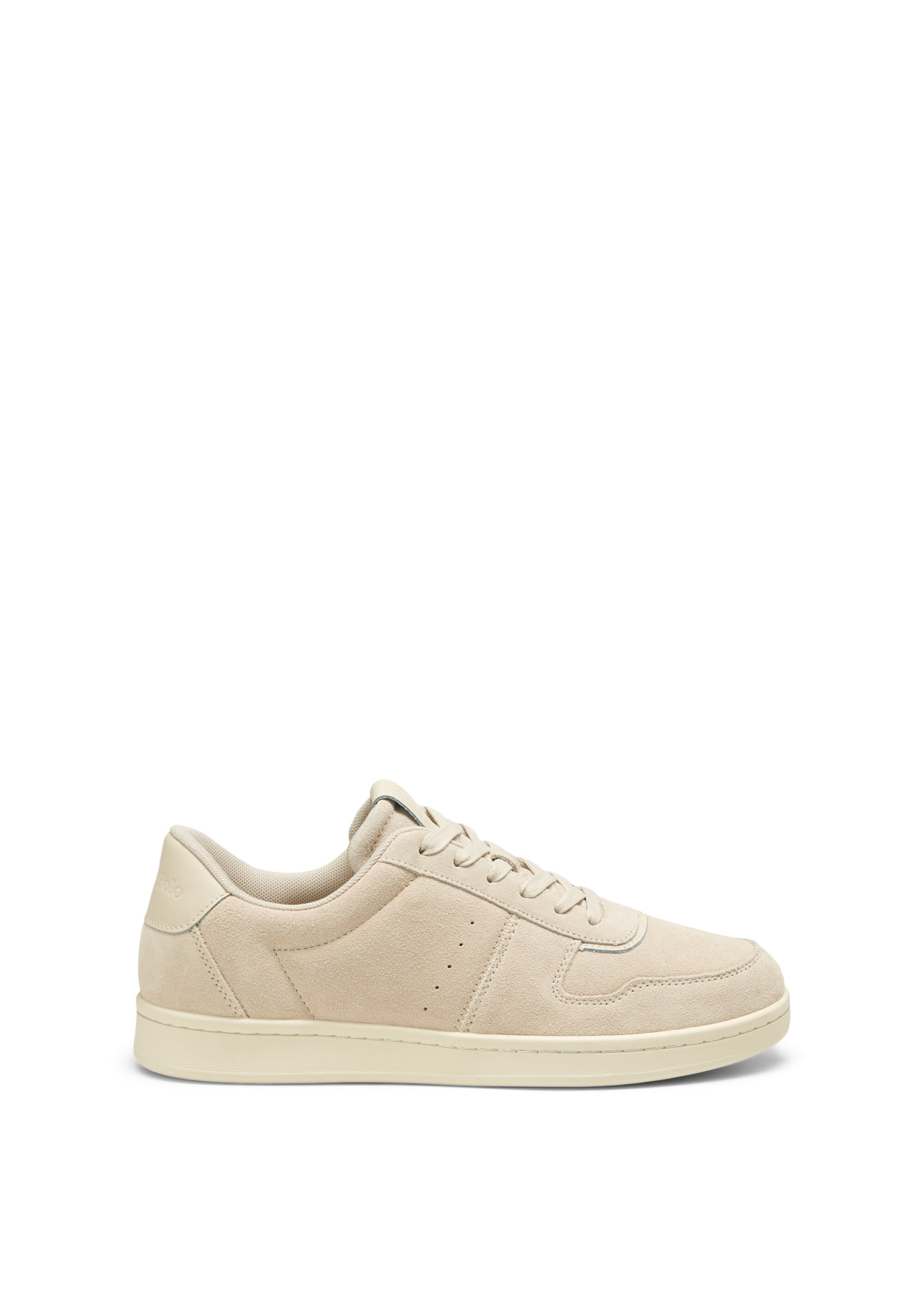 Sneaker aus softem Velours-Rindleder