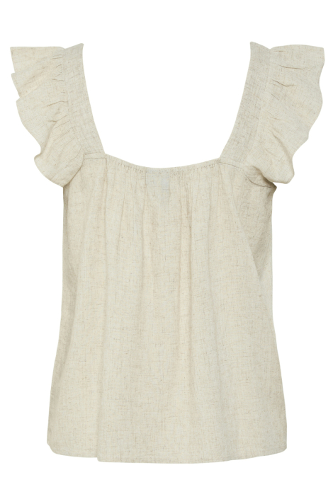 Pieces beige dames top