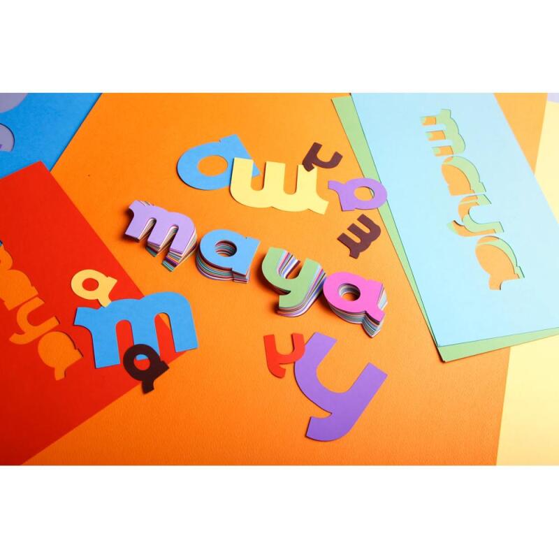 Maya bloc collé 25F A4 120g