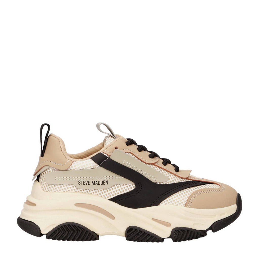 Steve Madden JPossessionchunky sneakers beige/zwart