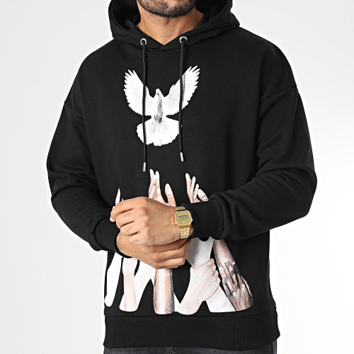 Sweat Capuche LL693 Noir